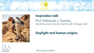 Inspiration Talk | Daylight and human origins 
